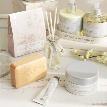 Pre de Provence Artisanal French Soap Bar - Honey Almond with Shea Butter, 8.8 oz Avelisse