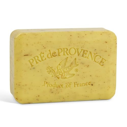 Pre de Provence Artisanal Soap Bar - Lemongrass, 8.8 oz - Enriched with Organic Shea Butter, Quad Milled for Rich Lather Avelisse