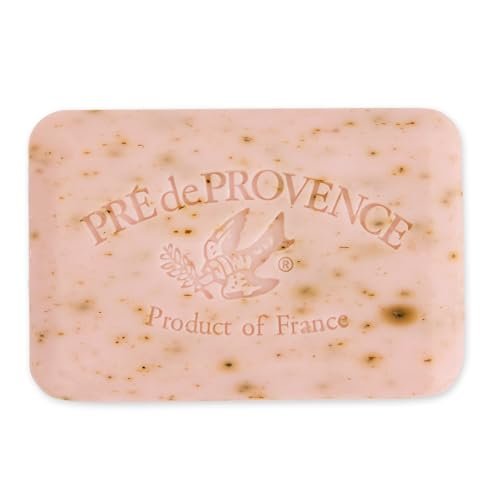 Pre de Provence Artisanal Soap Bar - Rose Petal, Enriched with Organic Shea Butter, 8.8 oz - görsel 4