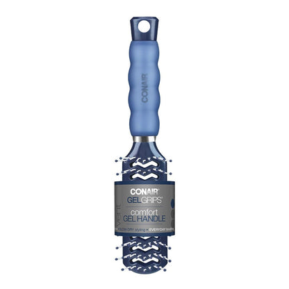 Conair Gel Grips Vent Hair Brush - Quick Drying & Tangle-Free Styling Avelisse
