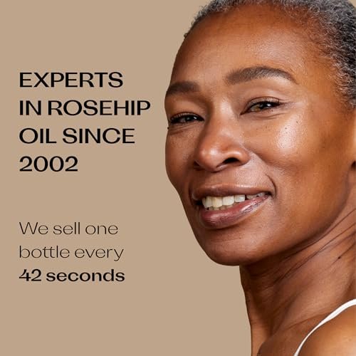 Trilogy Certified Organic Rosehip Oil – Intensive Nourishment for Scars, Stretch Marks, Fine Lines & Wrinkles, 0.68 fl oz Avelisse