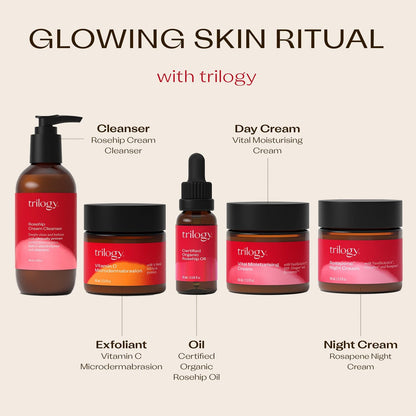 Trilogy Certified Organic Rosehip Oil – Intensive Nourishment for Scars, Stretch Marks, Fine Lines & Wrinkles, 0.68 fl oz Avelisse