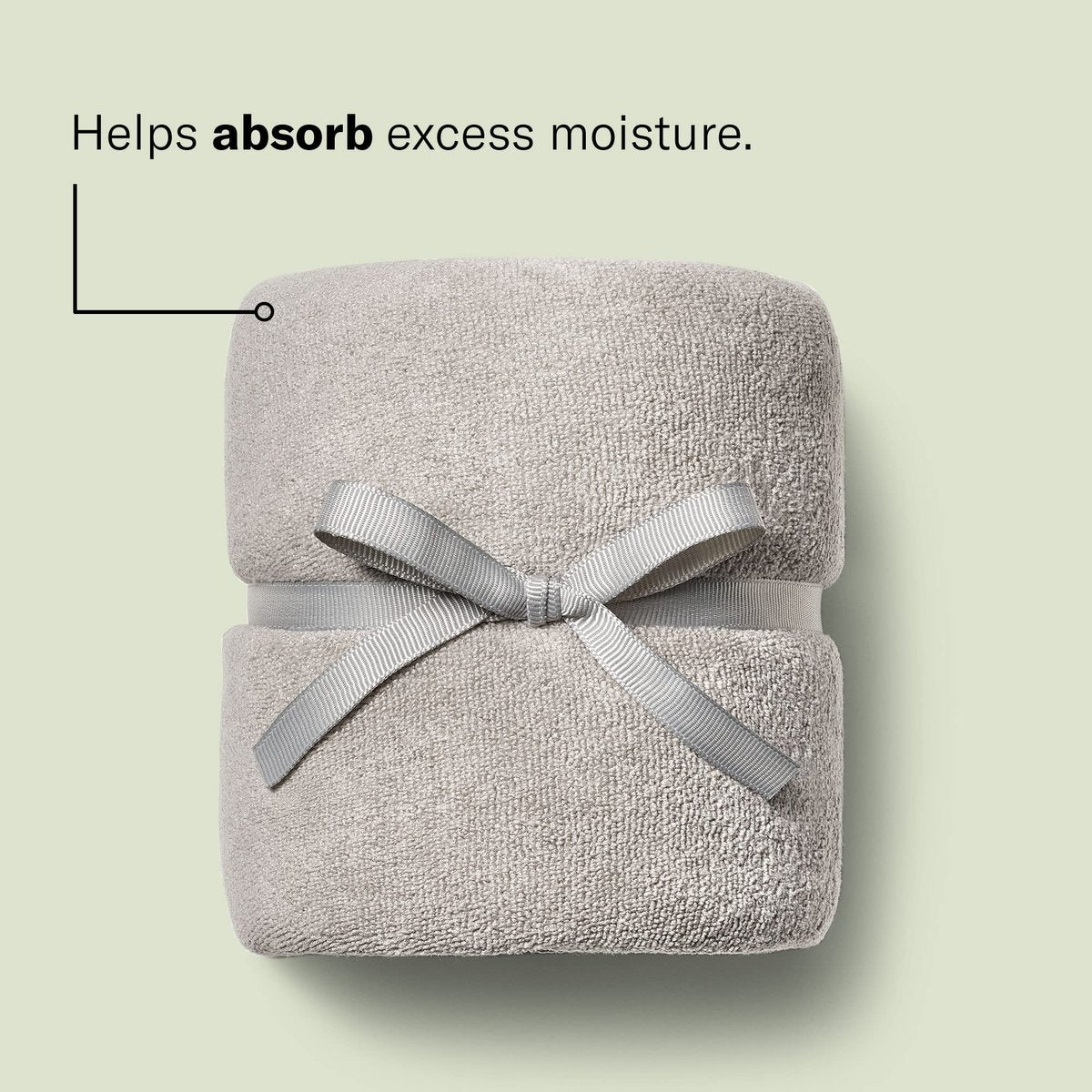 DevaCurl Microfiber Anti-Frizz Hair Towel – Gently Dries Curly Hair – Gray, 20x39 Inch Avelisse