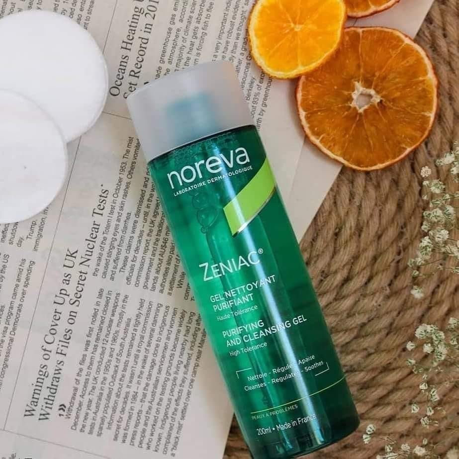 Noreva ZENIAC Gel – Soothing and Cleansing Gel for Sensitive Skin, 7 Fl Oz - görsel 9