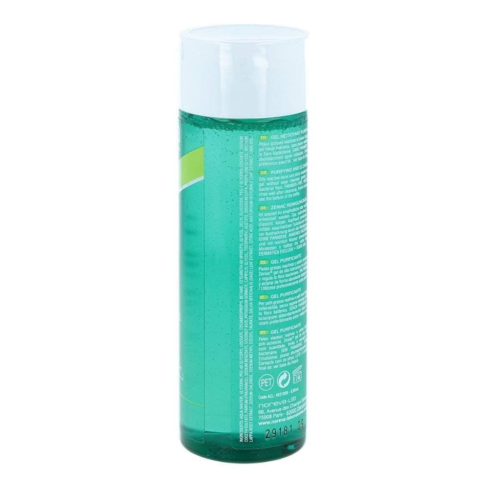 Noreva ZENIAC Gel – Soothing and Cleansing Gel for Sensitive Skin, 7 Fl Oz - görsel 10