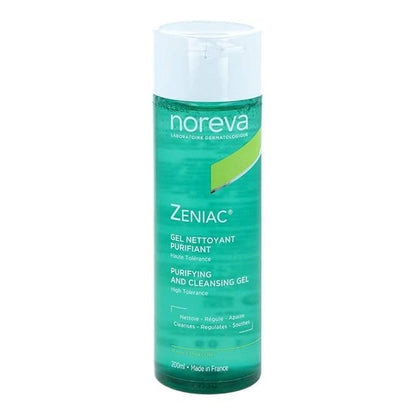 Noreva ZENIAC Gel – Soothing and Cleansing Gel for Sensitive Skin, 7 Fl Oz
