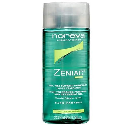 Noreva ZENIAC Gel – Soothing and Cleansing Gel for Sensitive Skin, 7 Fl Oz