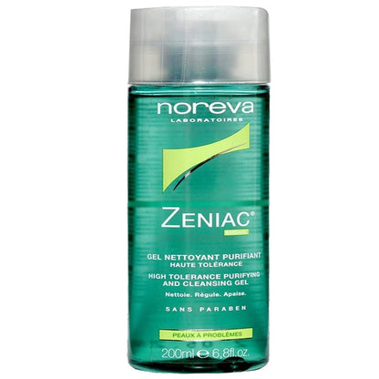 Noreva ZENIAC Gel – Soothing and Cleansing Gel for Sensitive Skin, 7 Fl Oz