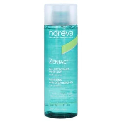 Noreva ZENIAC Gel – Soothing and Cleansing Gel for Sensitive Skin, 7 Fl Oz