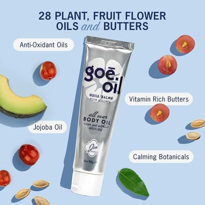 Jao Goē Oil | All Over Hand, Face & Body Oil | Intensive Plant-Based Moisturizer & Hydrator | 3 oz Avelisse