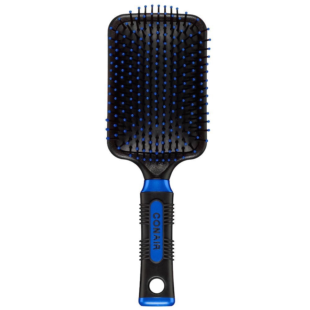 Conair Pro Paddle Hair Brush with Cushion Base – Nylon Bristles for All Hair Types - görsel 1