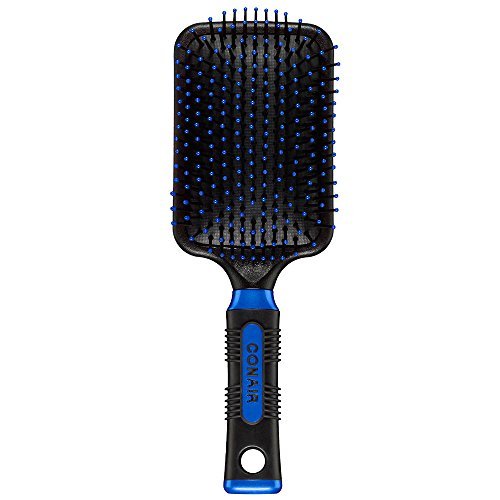 Conair Pro Paddle Hair Brush with Cushion Base – Nylon Bristles for All Hair Types - görsel 2