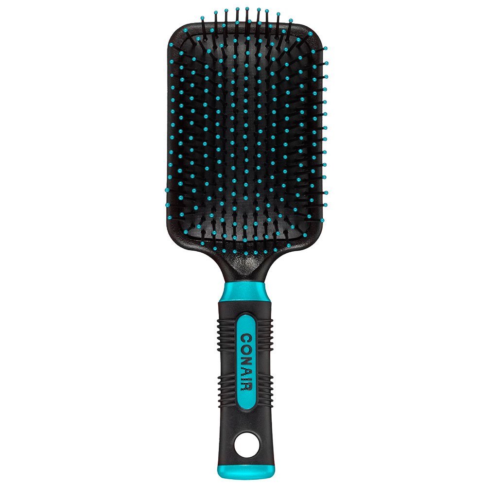 Conair Pro Paddle Hair Brush with Cushion Base – Nylon Bristles for All Hair Types - görsel 3