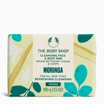 The Body Shop Moringa Soap – Nourishing & Gentle Cleansing Bar, 3.5 oz
