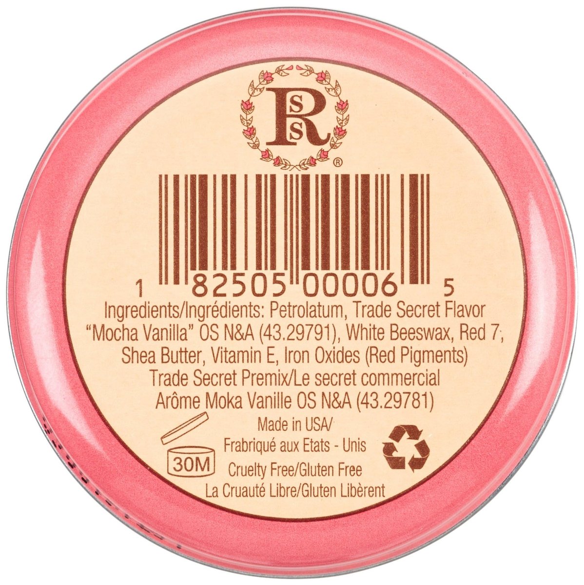 Rosebud Lip Balm, Mocha Rose - 0.8 oz (2-Pack) - görsel 5