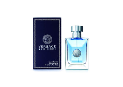 Versace Pour Homme Eau de Toilette Spray 1.7 Oz - Iconic Men's Fragrance Avelisse