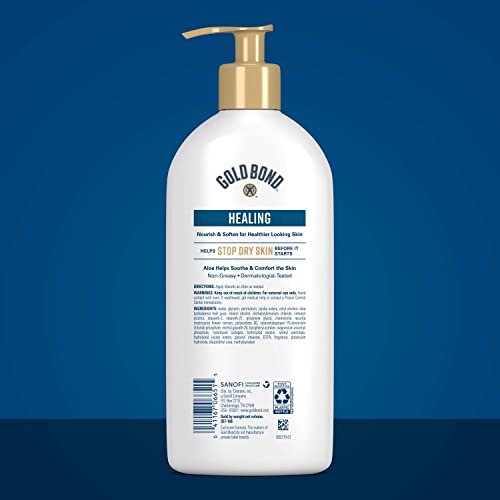 Gold Bond Healing Hydrating Lotion with Aloe, 14 oz – 24-Hour Moisture for Dry Skin - görsel 6