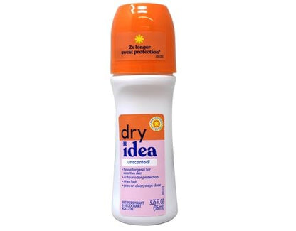 Dry Idea Antiperspirant & Deodorant Roll-On Unscented, 3.25 fl oz (Pack of 2) – Long-Lasting Odor & Wetness Protection Avelisse