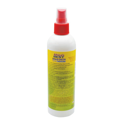 Africa's Best Braid Sheen Spray with Conditioner - 12 oz - Green