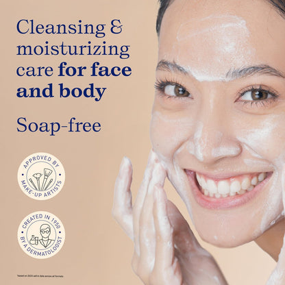 Embryolisse Foaming Cream Milk Hydrating Cleanser for Face and Body, Soap-Free Vegan Formula, 6.76 Fl Oz Avelisse