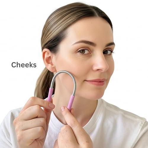 Bellabe Facial Hair Remover for Women – Gentle Spring Hair Removal Tool for Face & Chin, Made in USA - görsel 12