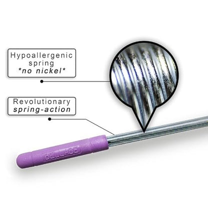 Bellabe Facial Hair Remover for Women – Gentle Spring Hair Removal Tool for Face & Chin, Made in USA