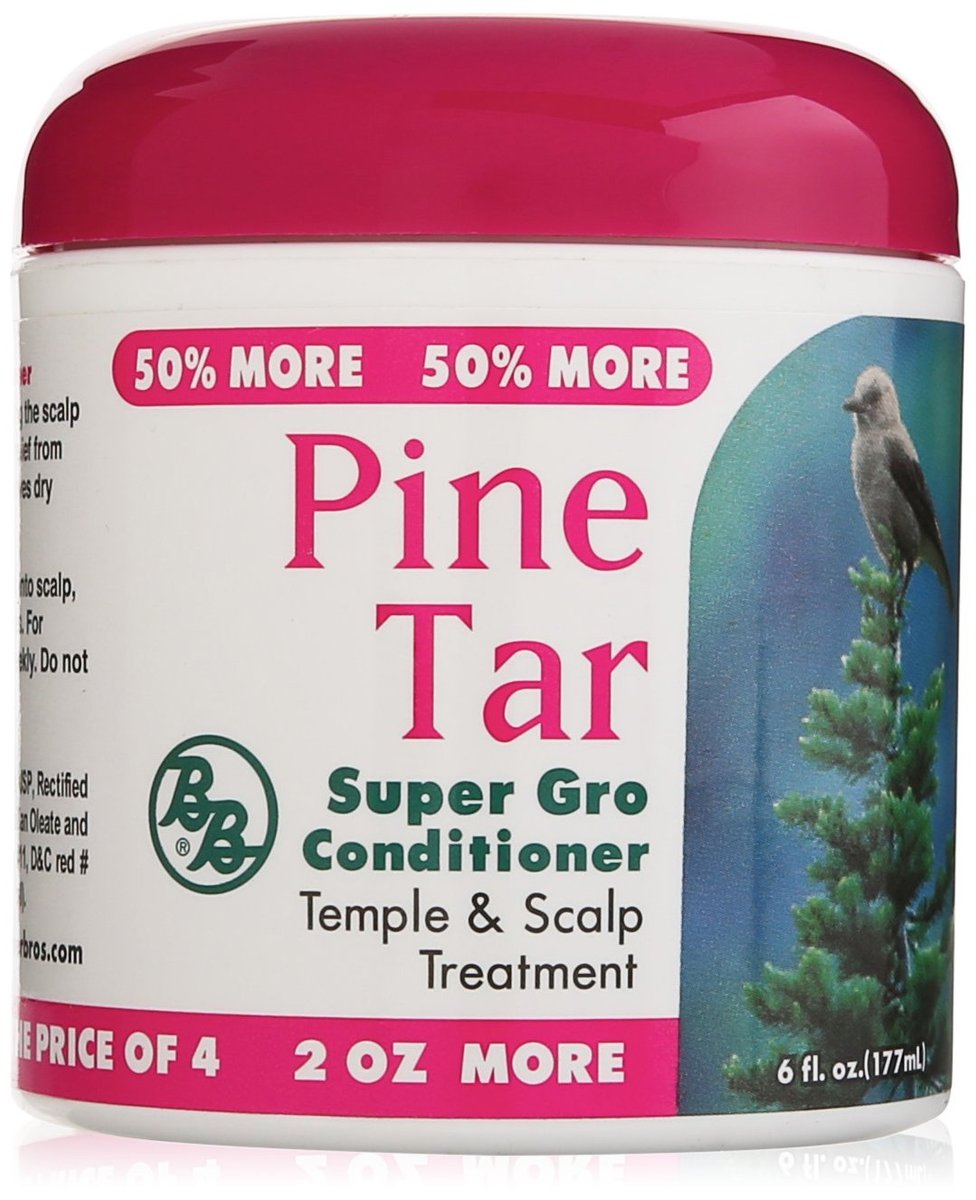 Pine Tar Super Gro Hair and Scalp Bonus, 6 Ounce - görsel 2