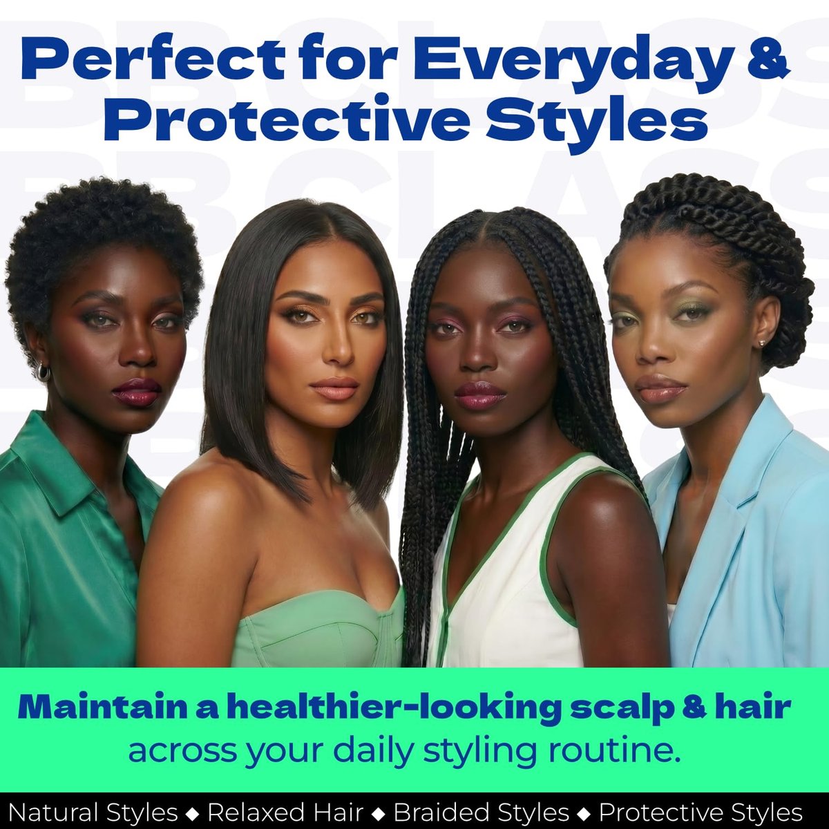 Bronner Bros BB Super Gro Max Maximum Strength Hair Dress & Scalp Treatment, Moisturizing Grease for Dry Scalp & Breakage Support, with Coconut Oil, Vitamins, Sage & Sulfur, For All Hair Types, 6 oz - görsel 9