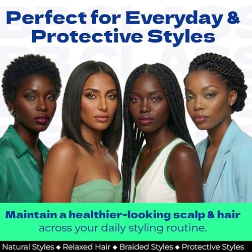 Bronner Bros BB Super Gro Max Maximum Strength Hair Dress & Scalp Treatment, Moisturizing Grease for Dry Scalp & Breakage Support, with Coconut Oil, Vitamins, Sage & Sulfur, For All Hair Types, 6 oz - görsel 10