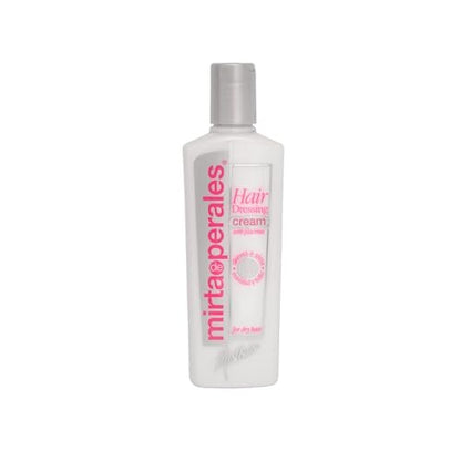 Mirta De Perales Cream Hairdressing with Placenta for Dry, Dull & Frizz-Prone Hair - Daily Styling Cream with Soy Placenta Extract & Mineral Oil - Restores Softness, Shine, Smoothness & Protection (8 oz) Avelisse