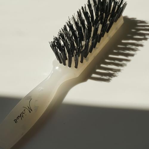 MIRTA DE PERALES Daily Hairbrush for Healthy, Shiny Hair | Professional Styling Brush with Firm Bristles Avelisse
