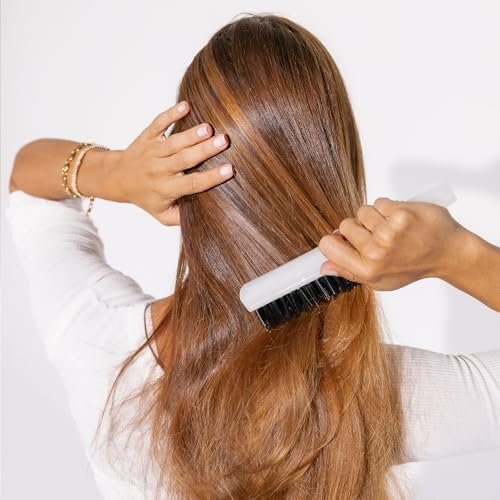 MIRTA DE PERALES Daily Hairbrush for Healthy, Shiny Hair | Professional Styling Brush with Firm Bristles Avelisse