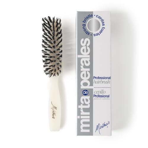 MIRTA DE PERALES Daily Hairbrush for Healthy, Shiny Hair | Professional Styling Brush with Firm Bristles Avelisse