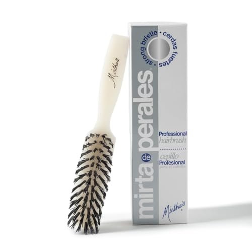 MIRTA DE PERALES Daily Hairbrush for Healthy, Shiny Hair | Professional Styling Brush with Firm Bristles Avelisse