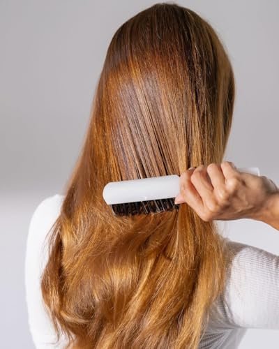MIRTA DE PERALES Daily Hairbrush for Healthy, Shiny Hair | Professional Styling Brush with Firm Bristles Avelisse