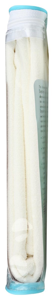 Ultra-Absorbent Quick-Dry Hair & Body Towel – Natural, 18" x 34.5"