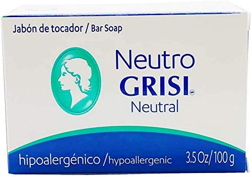 Grisi Soap Neutro – Gentle Neutral Bar Soap, 3.5 oz - görsel 2