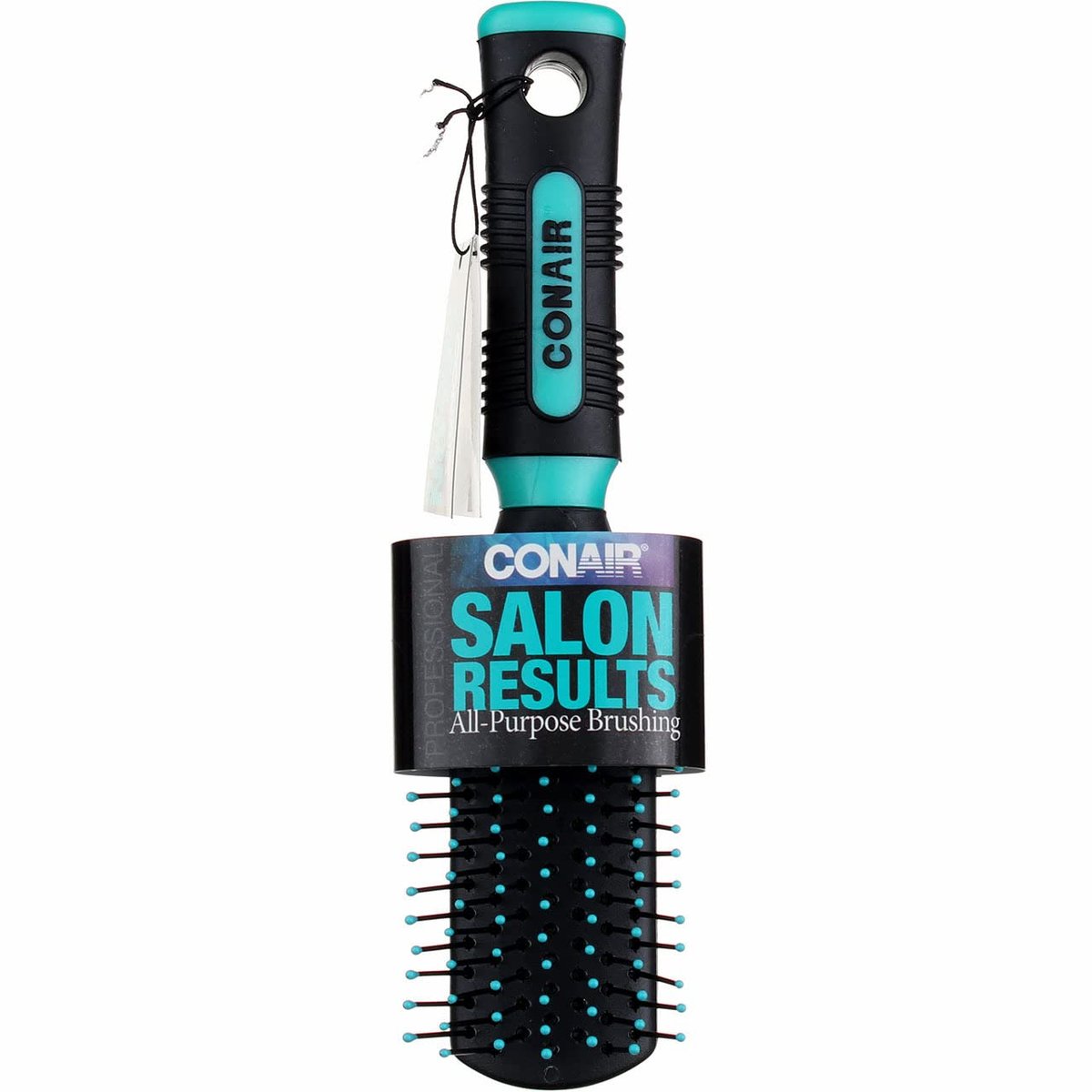 Conair Purse Style Brush - Compact Travel Hairbrush for On-the-Go Touch-Ups (Black) Avelisse
