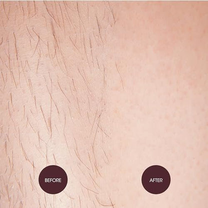 Nad's Brazilian & Bikini Wax Kit - At Home Hard Wax for Coarse Hair with Calming Oil Wipes & Wooden Spatula Avelisse