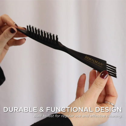 Denman DBC1 Hairbrush Cleaning Brush - Effortless Hairbrush Cleaner for All Brush Types Avelisse