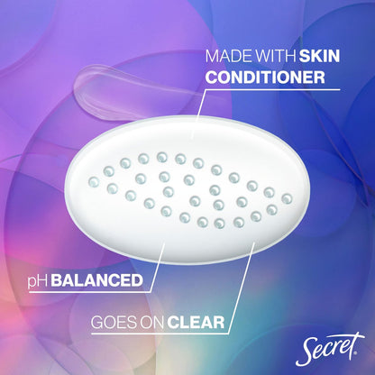 Secret Fresh Antiperspirant Deodorant for Women, 72hr Breathable Sweat & Odor Protection, Instant Freshness & Gentle, PH Balancing Minerals, Invisible Solid, Cocoa Butter Scent, 2.6 oz