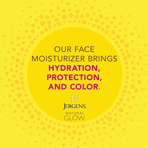 Jergens Natural Glow Daily Facial Moisturizer for Fair to Medium Skin, 2 fl oz Avelisse