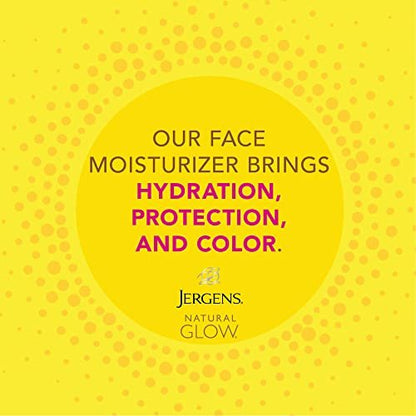 Jergens Natural Glow Daily Facial Moisturizer for Fair to Medium Skin, 2 fl oz Avelisse