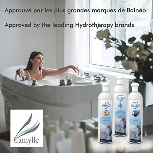 Camylle Whirlpool Bath Milk Elinya - Essential Oil Emulsion for Hydrotherapy, Bubble Bath & Foot Spa - Slimming Aromatherapy - 500ml - görsel 4