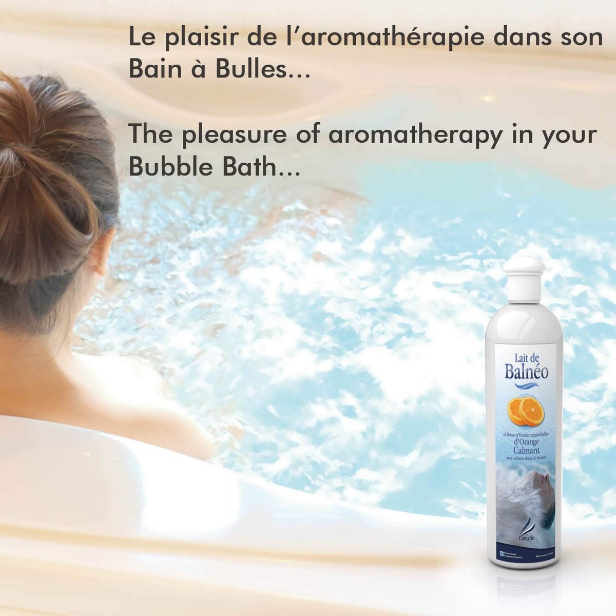 Camylle Whirlpool Bath Milk Elinya - Essential Oil Emulsion for Hydrotherapy, Bubble Bath & Foot Spa - Slimming Aromatherapy - 500ml - görsel 5