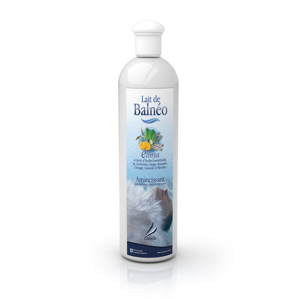 Camylle Whirlpool Bath Milk Elinya - Essential Oil Emulsion for Hydrotherapy, Bubble Bath & Foot Spa - Slimming Aromatherapy - 500ml - görsel 1