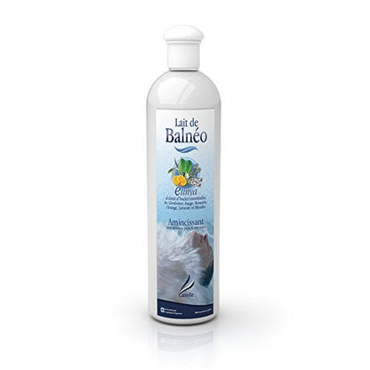 Camylle Whirlpool Bath Milk Elinya - Essential Oil Emulsion for Hydrotherapy, Bubble Bath & Foot Spa - Slimming Aromatherapy - 500ml