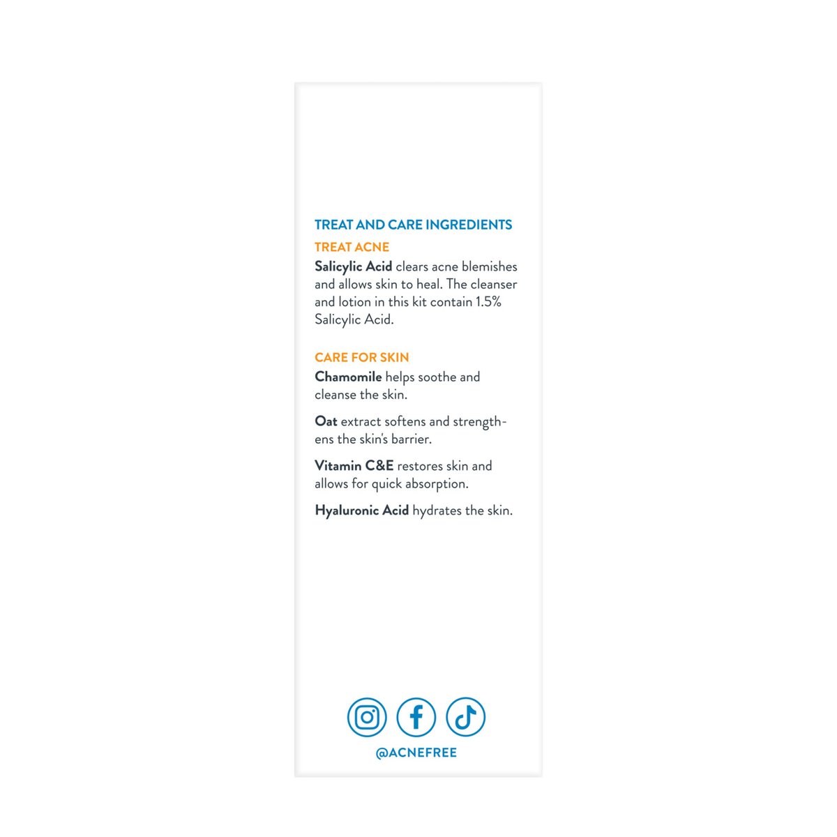 AcneFree 24Hr Acne Clearing System for Sensitive Skin - 3-Step Kit with 1.5% Salicylic Acid, Gentle Alcohol-Free Cleanser, Toner & Lotion, Dermatologist Recommended Avelisse