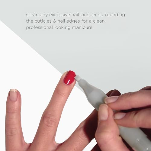 OPI Correct Clean Up Refillable Nail Polish Remover Corrector Pen - Gentle & Non-Drying Formula with Replacement Tip, 0.13 fl oz - görsel 3