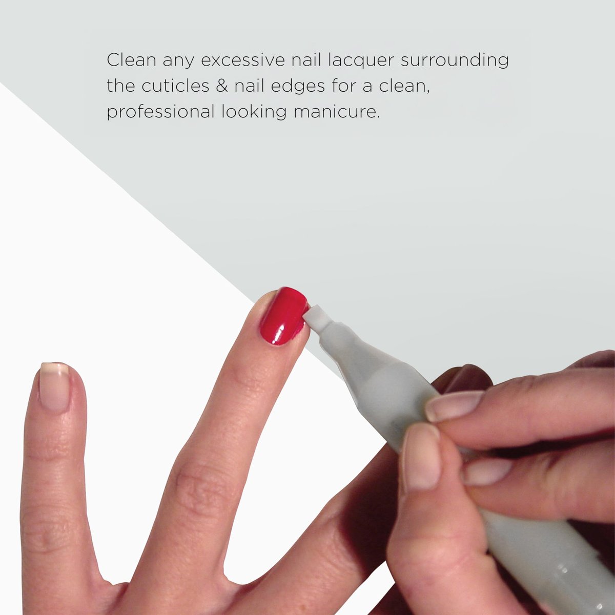OPI Correct Clean Up Refillable Nail Polish Remover Corrector Pen - Gentle & Non-Drying Formula with Replacement Tip, 0.13 fl oz - görsel 4